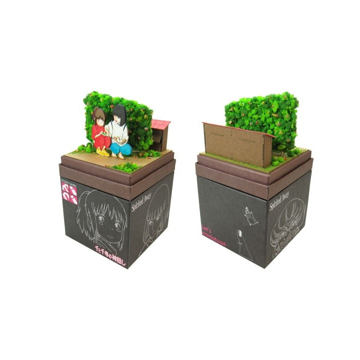 Diorama papier Chihiro & Haku - Le Voyage de Chihiro