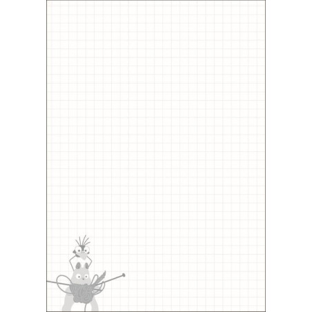 Carnet de notes B6 Leçon de tricot - Le Voyage de Chihiro