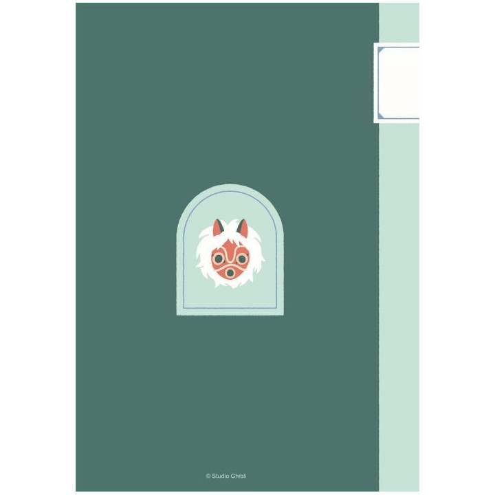 Carnet de notes B6 Kodama - Princesse Mononoké