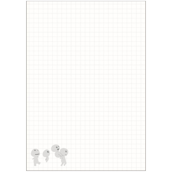 Carnet de notes B6 Kodama - Princesse Mononoké