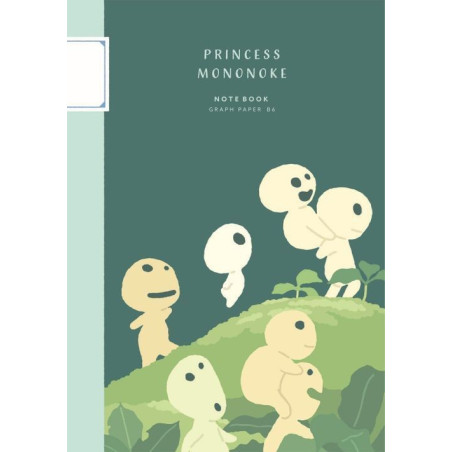 Carnet de notes B6 Kodama - Princess Mononoke