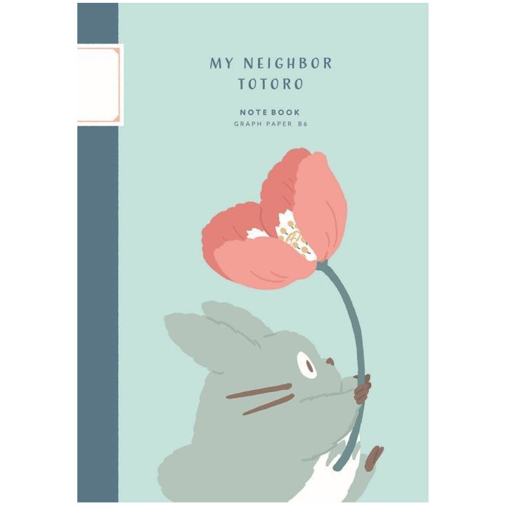 Carnet de notes B6 Totoro Coquelicot - Mon Voisin Totoro