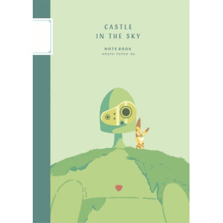 Carnet de notes B6 Robot - Le Château dans le ciel