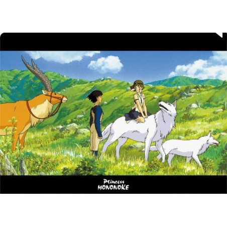 Chemise A4 San & Ashitaka - Princesse Mononoké