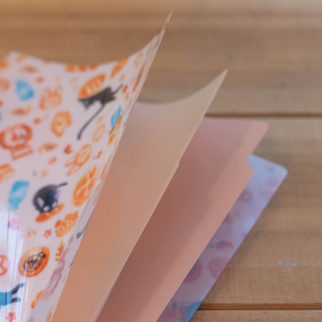 Chemise A4 avec 3 rabats Patisseries - Kiki la petite sorcière