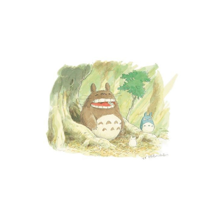 Watercolour Greeting cards 24 x 15,8 cm Spring - My Neighbor Totoro
