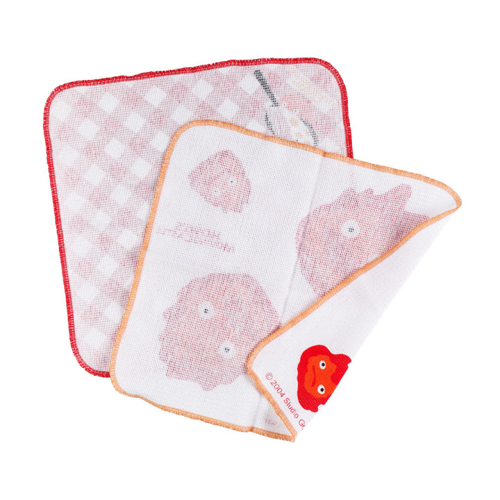 Set de 2 Torchons Calcifer - Le Château ambulant