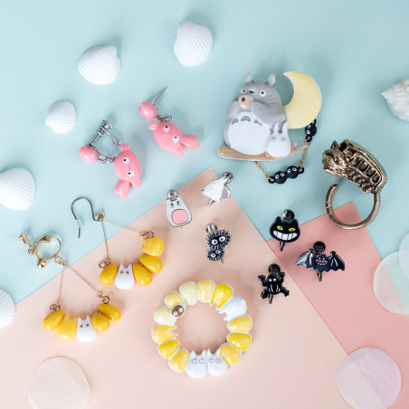 Boucle d’oreilles Clip Mei Crabe - Mon Voisin Totoro