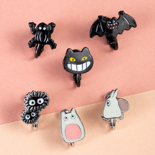 Boucles d’oreilles clip Générique Totoro set de 6 - Mon Voisin Totoro