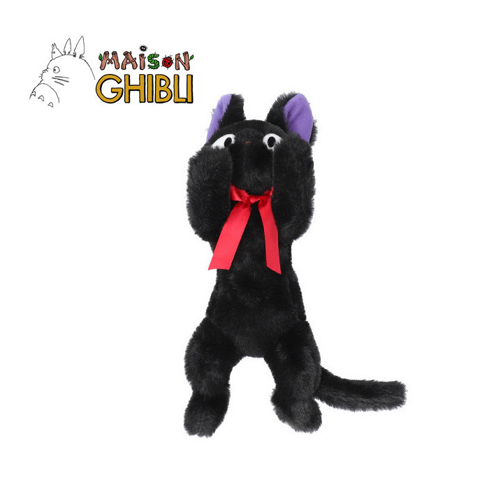 Peluche Nakayoshi Jiji allongée - Kiki la petite sorcière