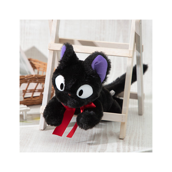 Peluche Nakayoshi Jiji allongée - Kiki la petite sorcière