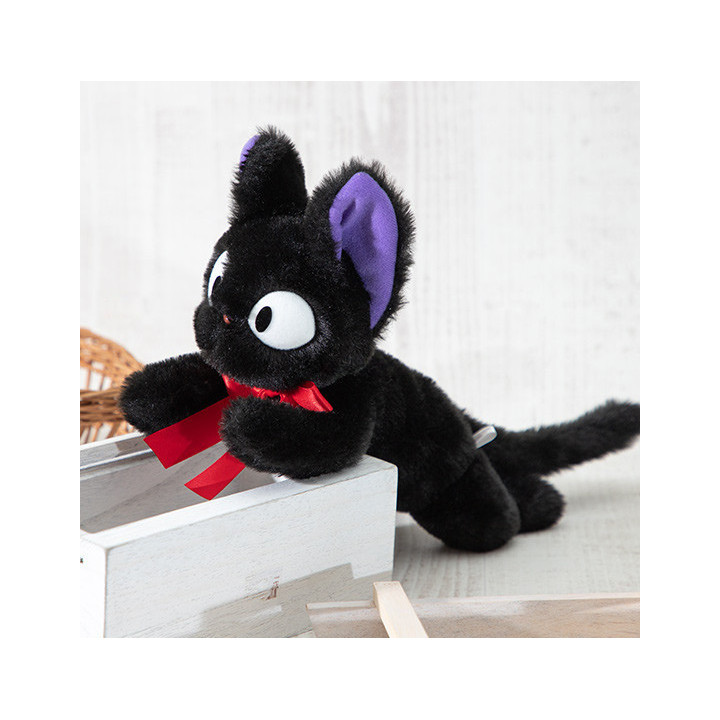 Peluche Nakayoshi Jiji allongée - Kiki la petite sorcière