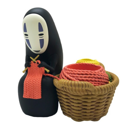Figurine pot à crayon No Face tricote - Le Voyage de Chihiro