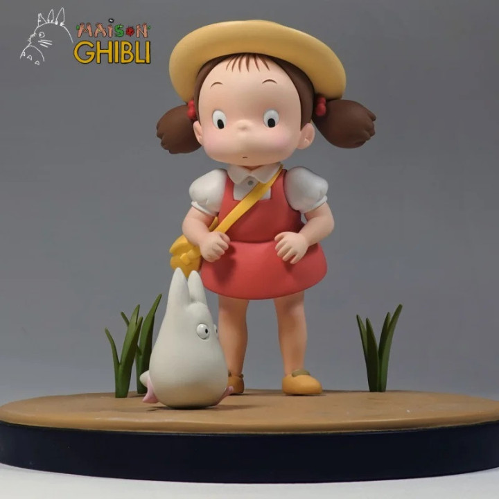 Statue Mei et petit Totoro - Mon Voisin Totoro