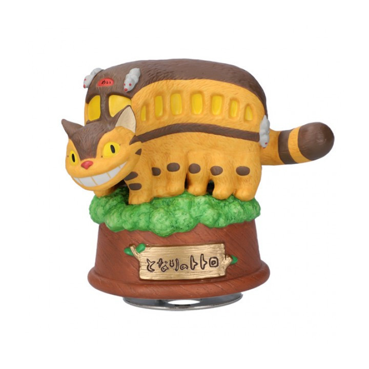 Grande Statue Musicale Chatbus - Mon Voisin Totoro