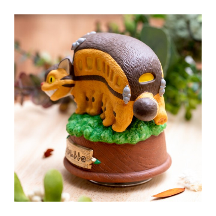 Grande Statue Musicale Chatbus - Mon Voisin Totoro