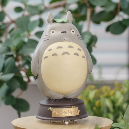 Great Musical Statue Big Totoro Waiting - My Neighbor Tororo