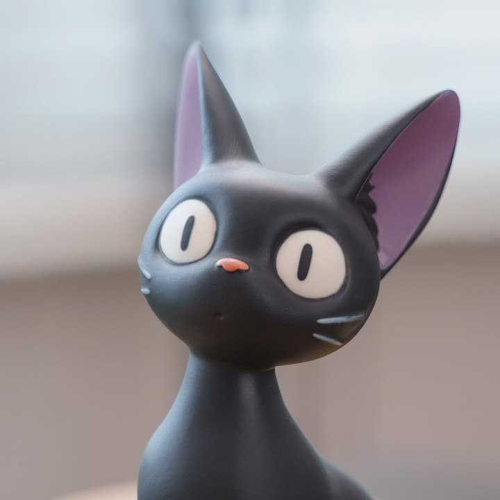 Grande Statue Musicale Jiji - Kiki la petite sorcière