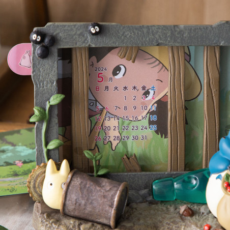Diorama Calendar Totoro & Kusakabe House - My Neighbor Totoro