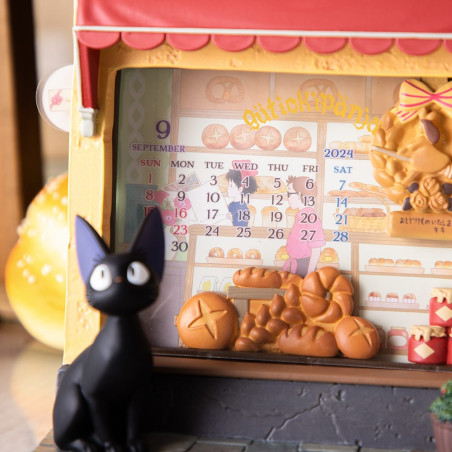 Diorama Calendar Jiji Bakery - Kiki's Delivery Service