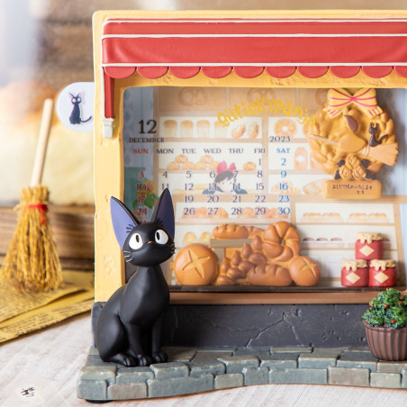 Diorama Calendar Jiji Bakery - Kiki's Delivery Service
