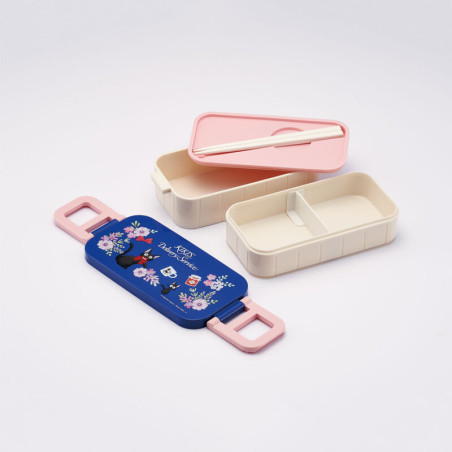 Bento 2 niveaux Jiji Guirlande de fleurs - Kiki la petite sorcière