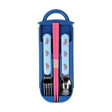 Set Baguettes Cuillère Fourchette Ponyo dans la mer - Ponyo sur la fa