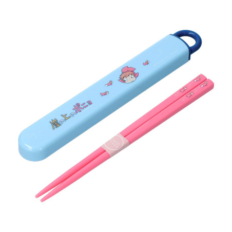 Boîte de Baguettes 16,5cm Ponyo dans la mer - Ponyo sur la falaise