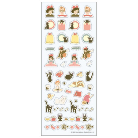 Mini stickers agenda 2024 - Kiki la petite sorcière