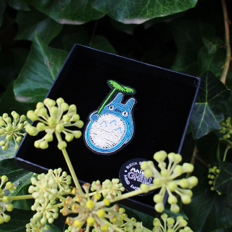 Broche Cannetille Totoro bleu - Mon voisin Totoro