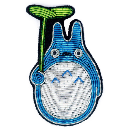 Broche Cannetille Totoro bleu - Mon voisin Totoro