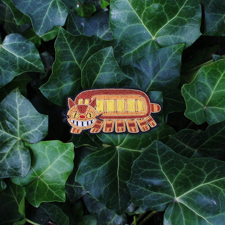 Broche Cannetille Chatbus - Mon voisin Totoro