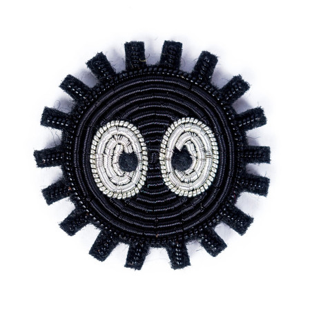 Broche Cannetille Noiraude - Mon voisin Totoro