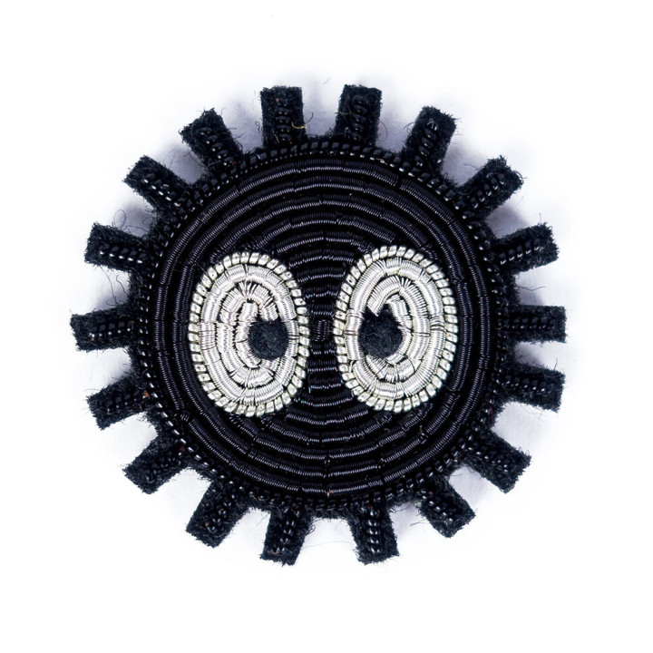 Broche Cannetille Noiraude - Mon voisin Totoro