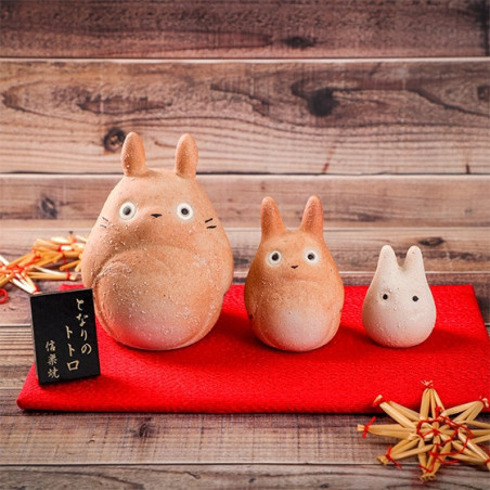 Trois Statuettes Totoro Shigaraki - Mon Voisin Totoro