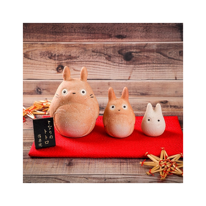 Trois Statuettes Totoro Shigaraki - Mon Voisin Totoro