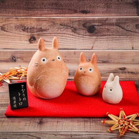 Trois Statuettes Totoro Shigaraki - Mon Voisin Totoro