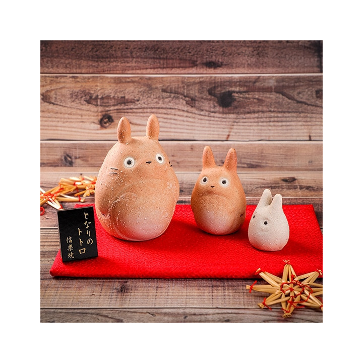 Trois Statuettes Totoro Shigaraki - Mon Voisin Totoro