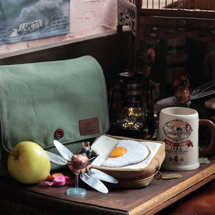 Sacoche de Pazu - Le Château dans le ciel