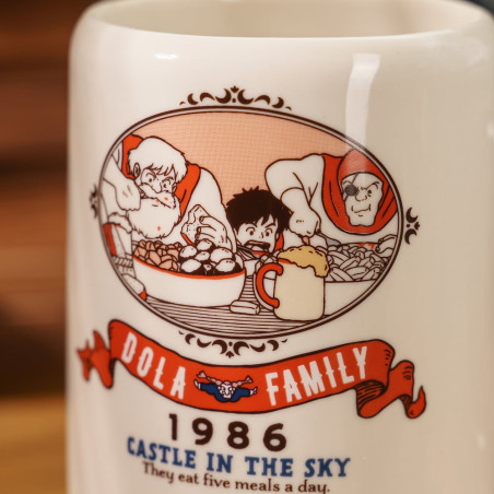 Chope à bière Famille de Dora - Castle in the Sky