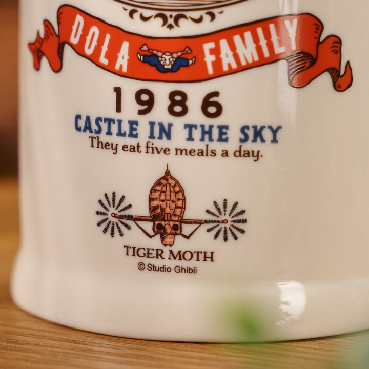 Chope à bière Famille de Dora - Castle in the Sky