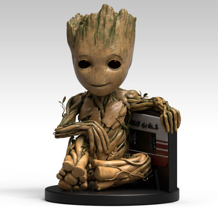 MEGA TIRELIRE GROOT DELUXE - MARVEL 