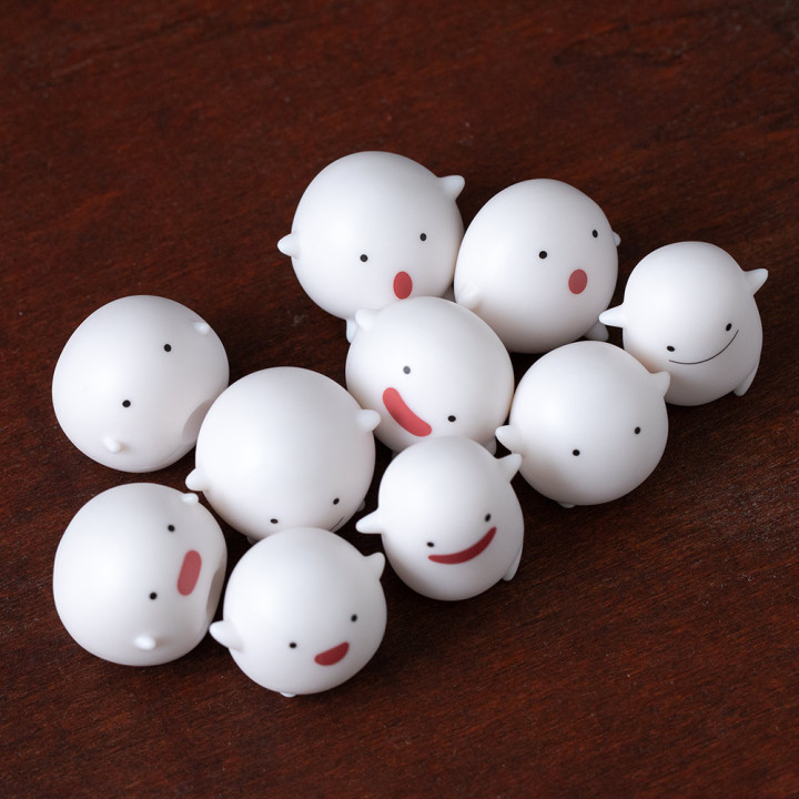 Set Figurines Nosechara Warawara - Le Garçon et le Héron