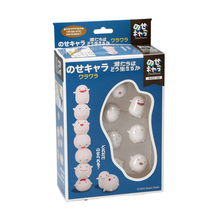 Set Figurines Nosechara Warawara - Le Garçon et le Héron