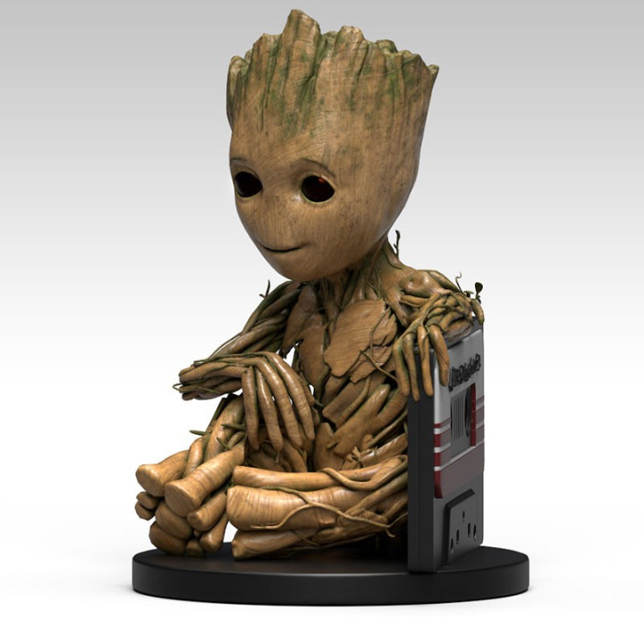 MEGA TIRELIRE GROOT DELUXE - MARVEL 