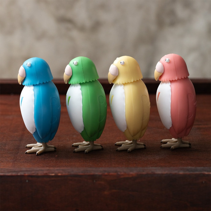 Figurine Bobble head Perruche Jaune - Le Garçon et le Héron