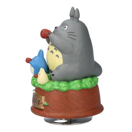 Grande Statue Musicale Totoro joue de l’ocarina - Mon Voisin Totoro