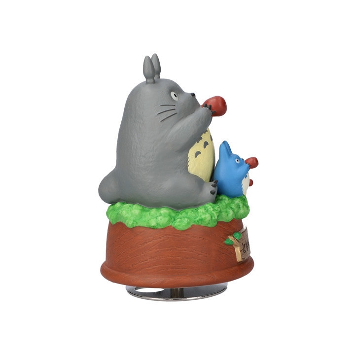 Grande Statue Musicale Totoro joue de l’ocarina - Mon Voisin Totoro