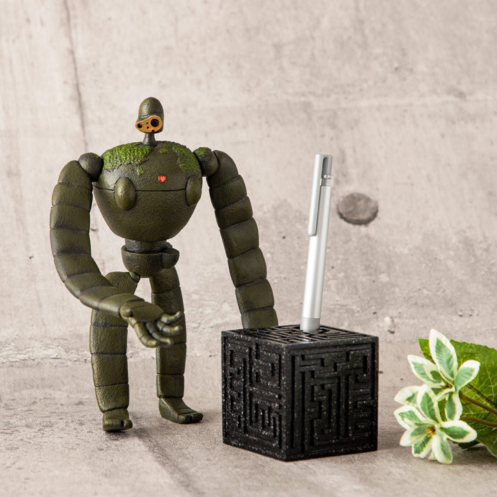 Porte-plume Pierre du cristal - Le Château dans le ciel