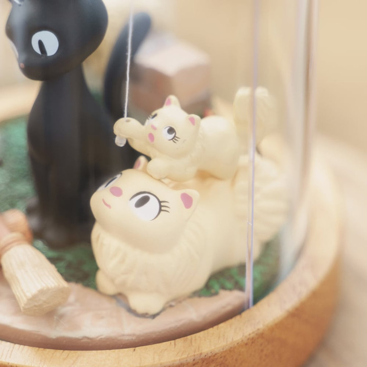 Boîte à Musique Marionnette Jiji - Kiki la petite sorcière